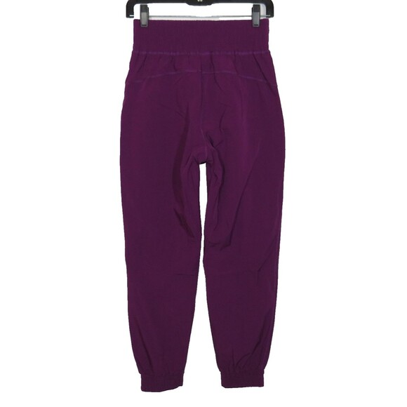 Halara Purple High Waist Nylon Blend Elastic Waist Jogger Pants Size XS - Picture 2 of 7